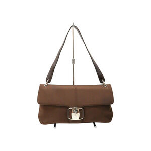 Salvatore Ferragamo Hobo Bag Leather Brown